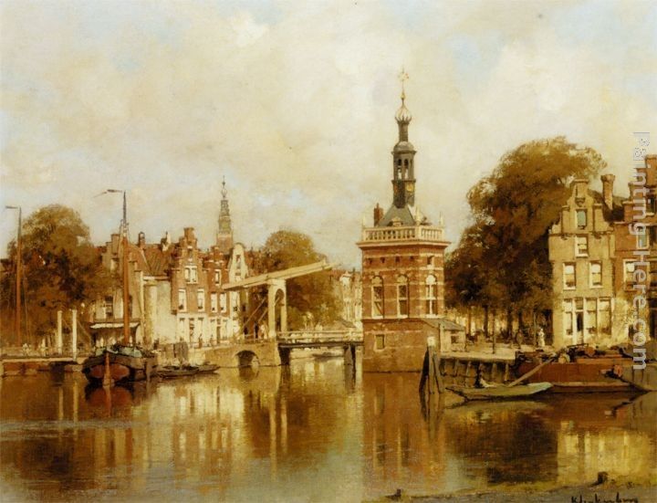 Johannes Christiaan Karel Klinkenberg A View of Amsterdam